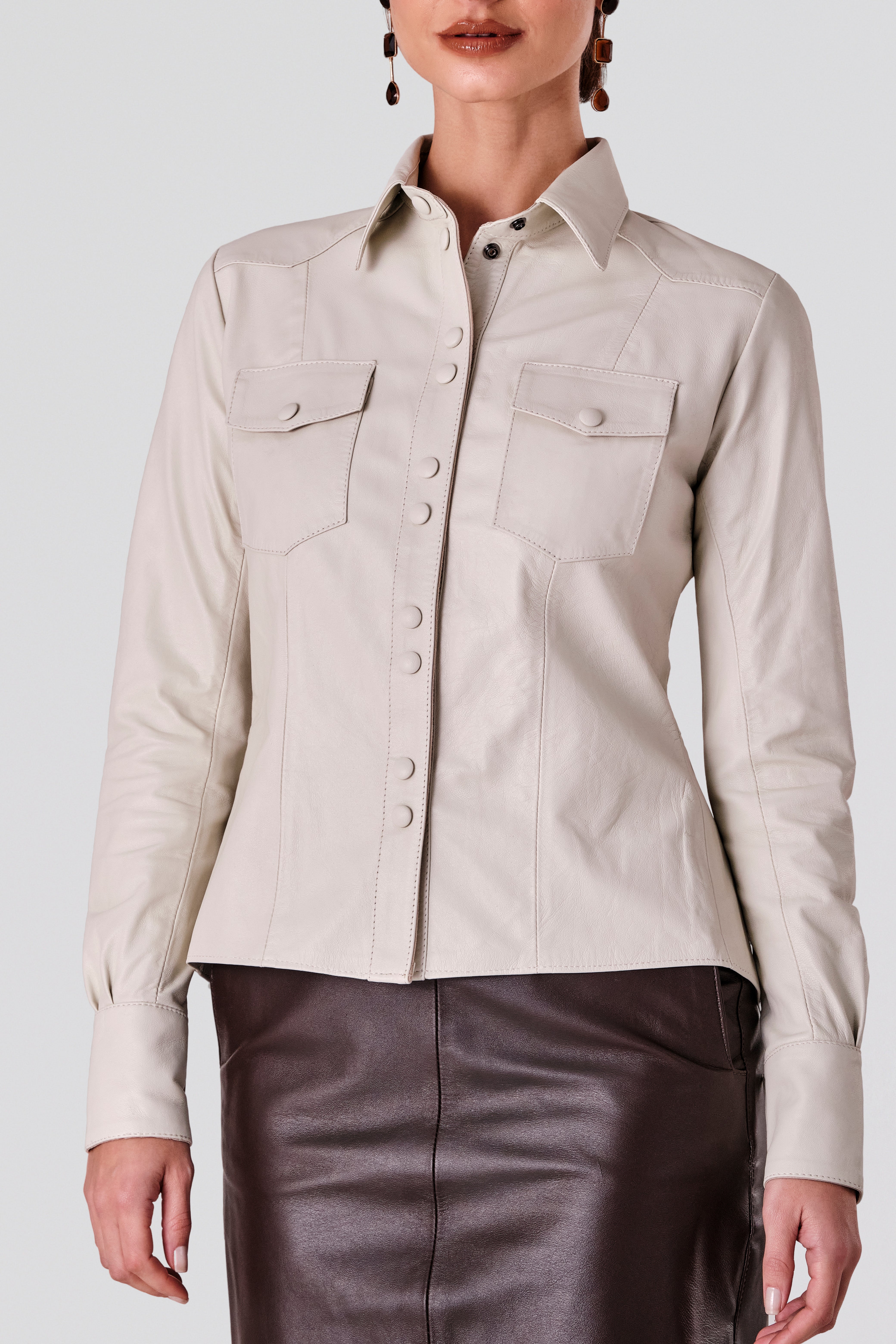 Camisa Feminina Alfaiataria Interlaken