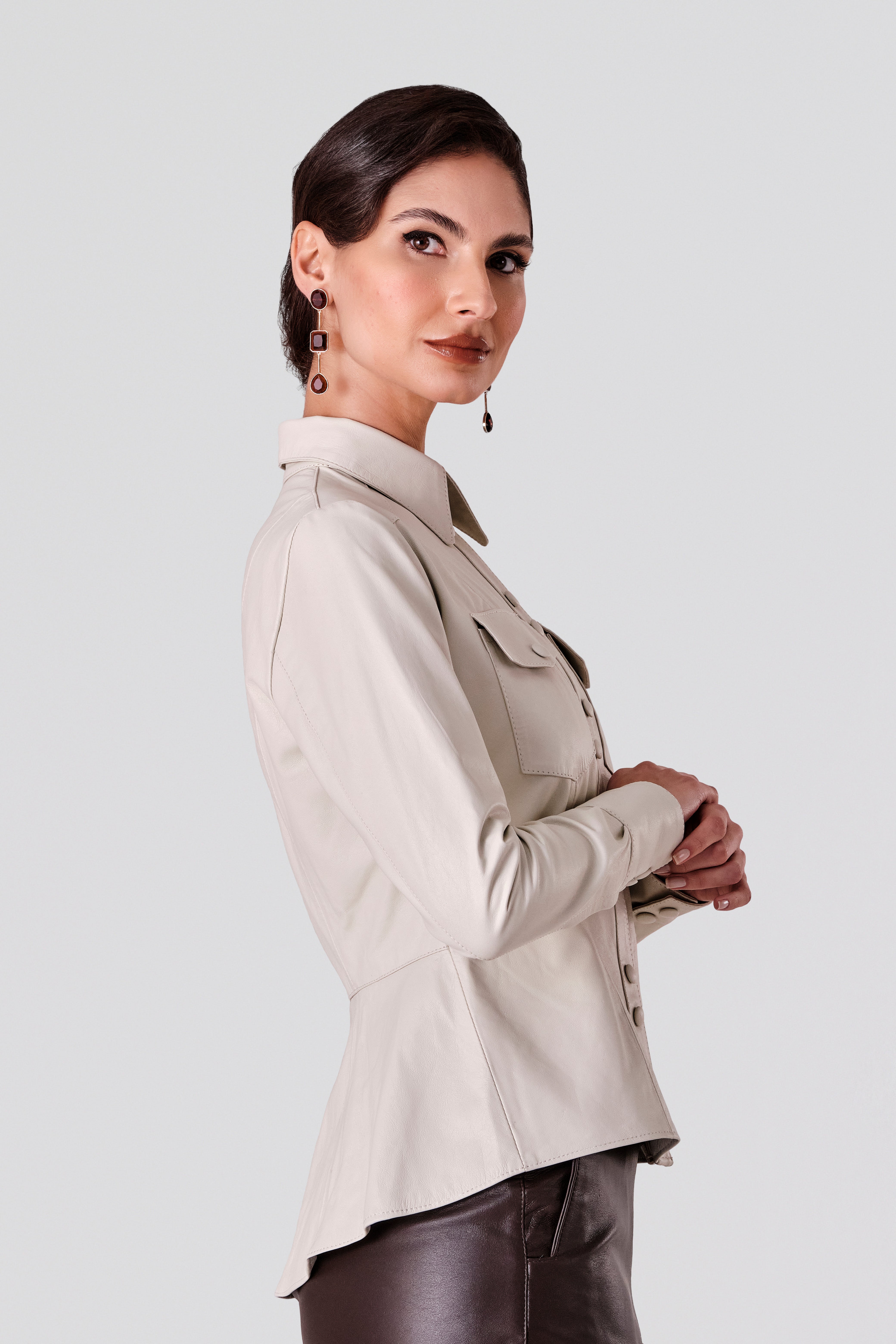 Camisa Feminina Alfaiataria Interlaken