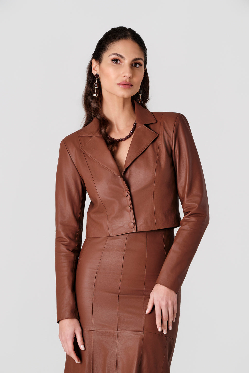 Blazer Cropped Lírio