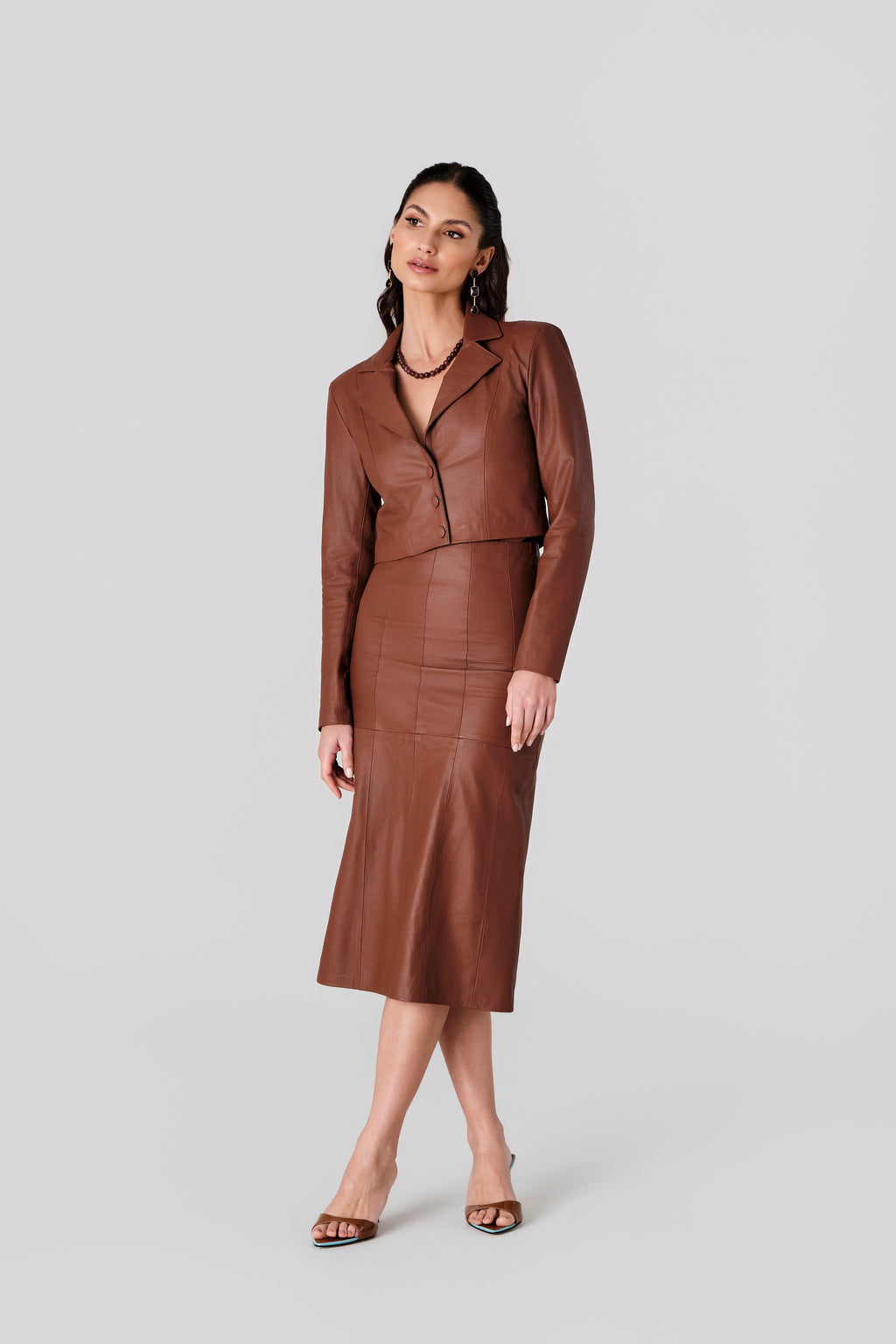 Blazer Cropped Lírio