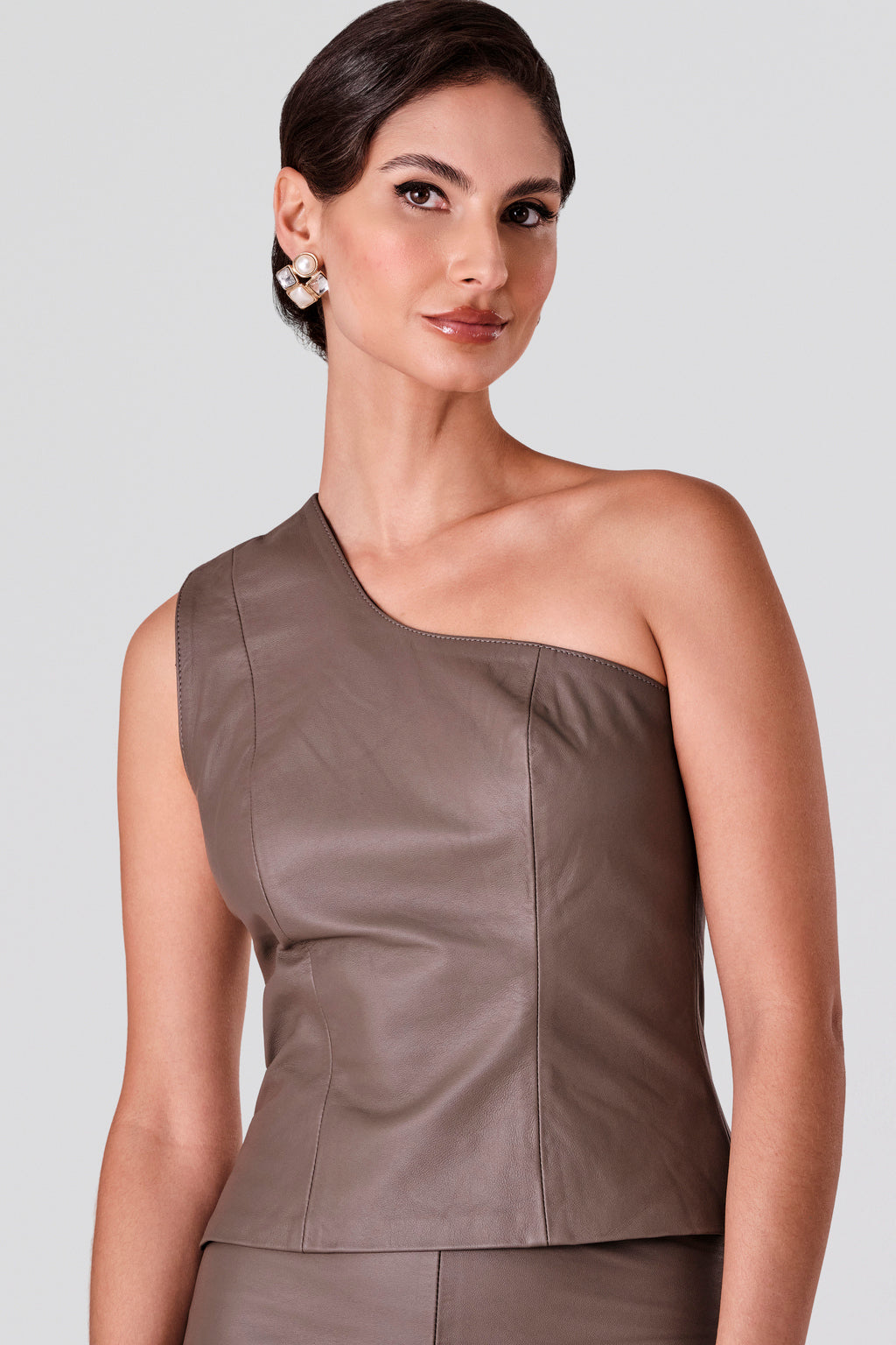 Blusa Assimétrica com detalhes Florida