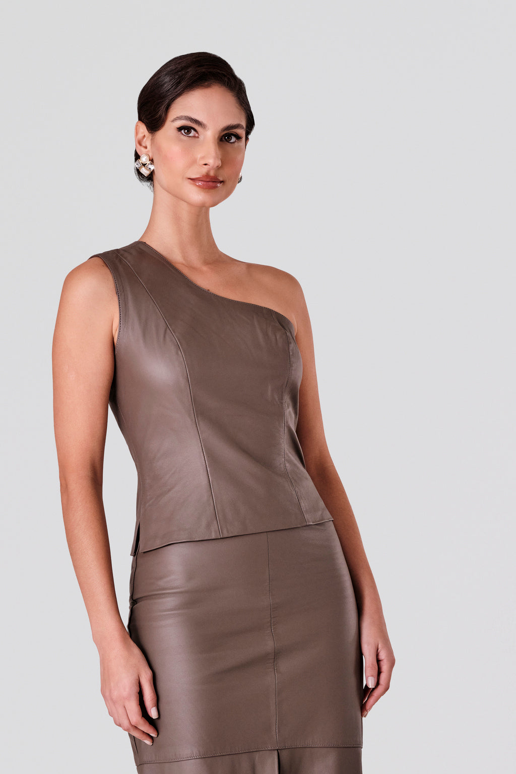 Blusa Assimétrica com detalhes Florida