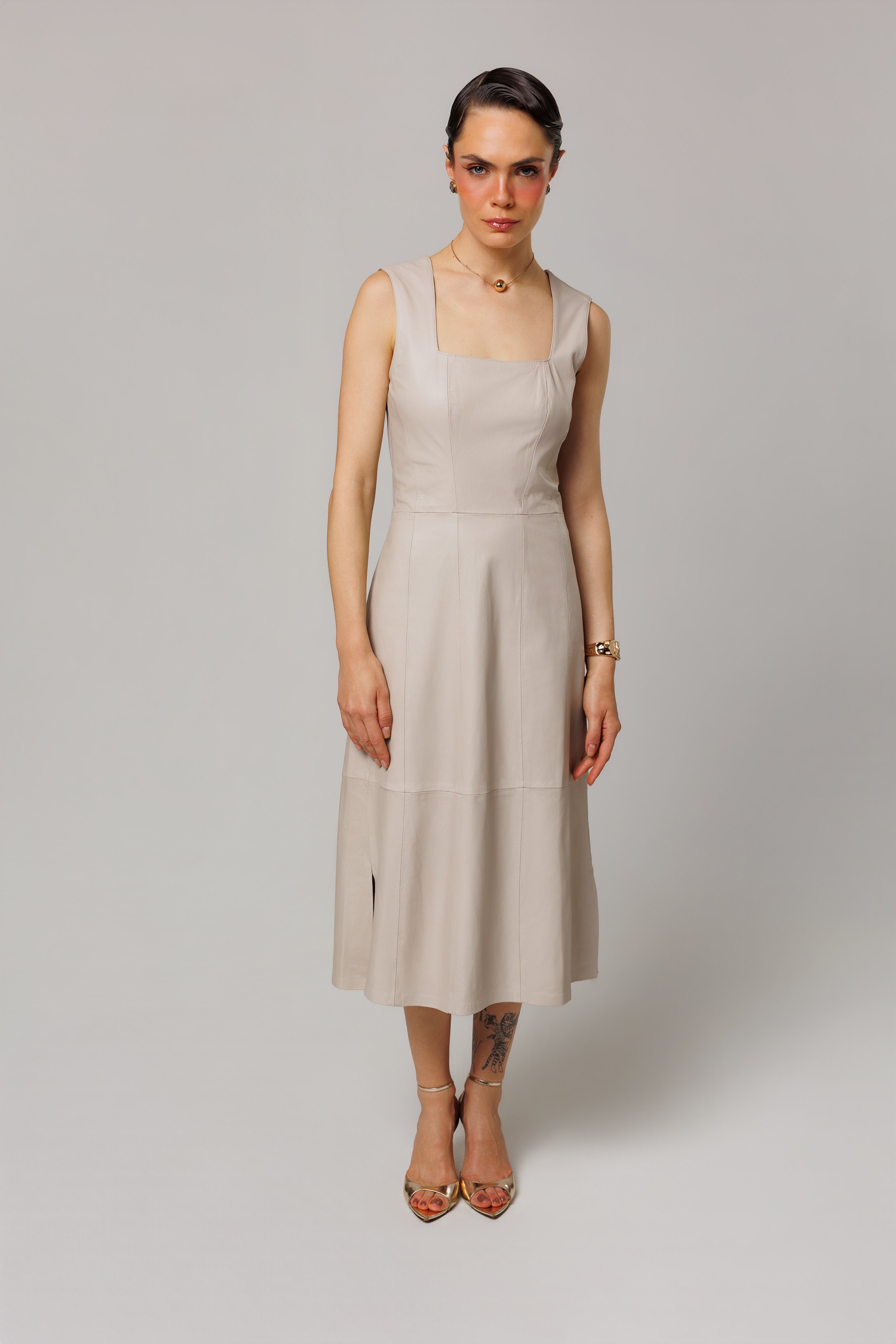 Vestido Midi Romy Riviera Bardot