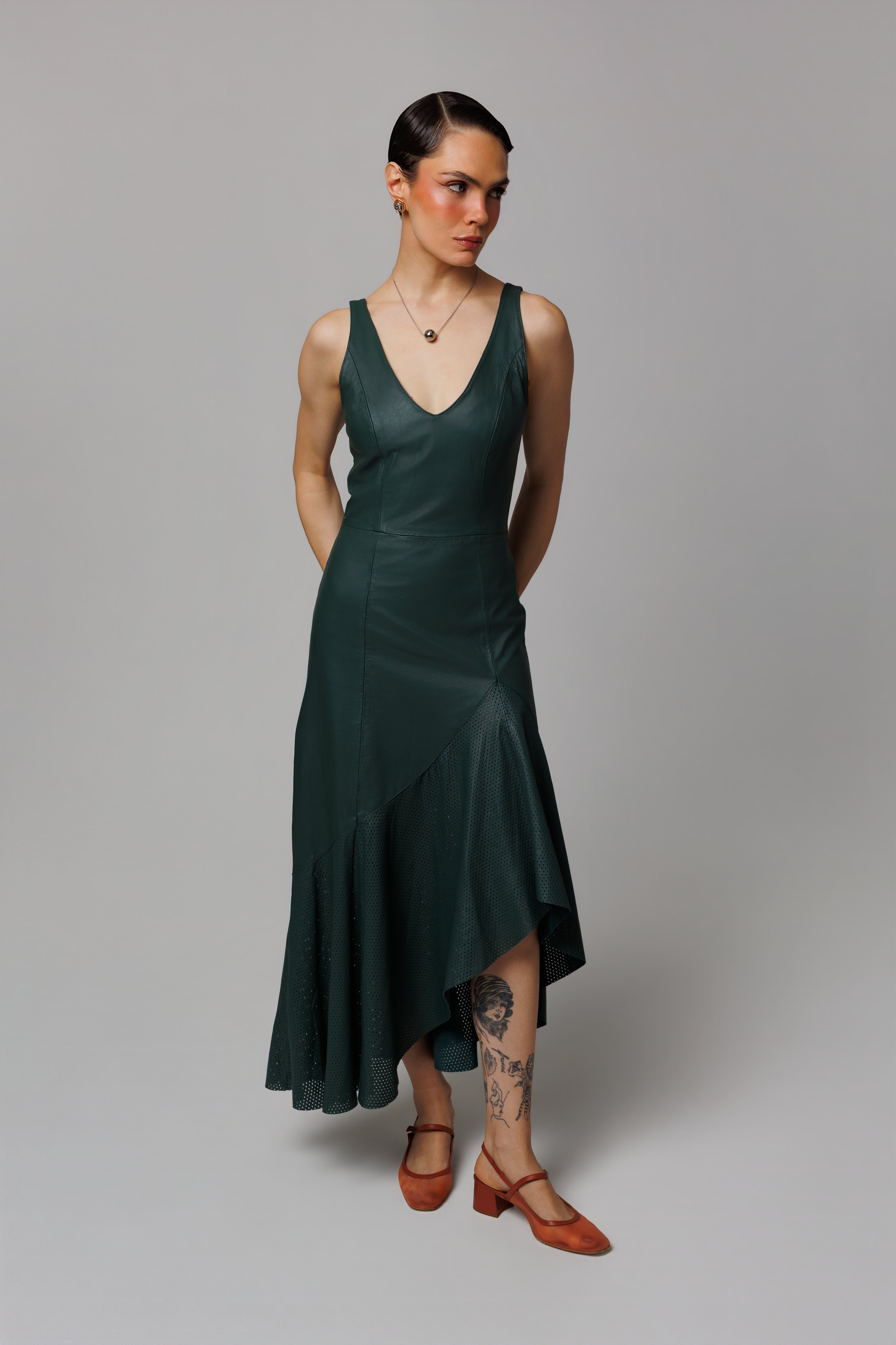 Vestido Assimétrico Èze Riviera Bardot