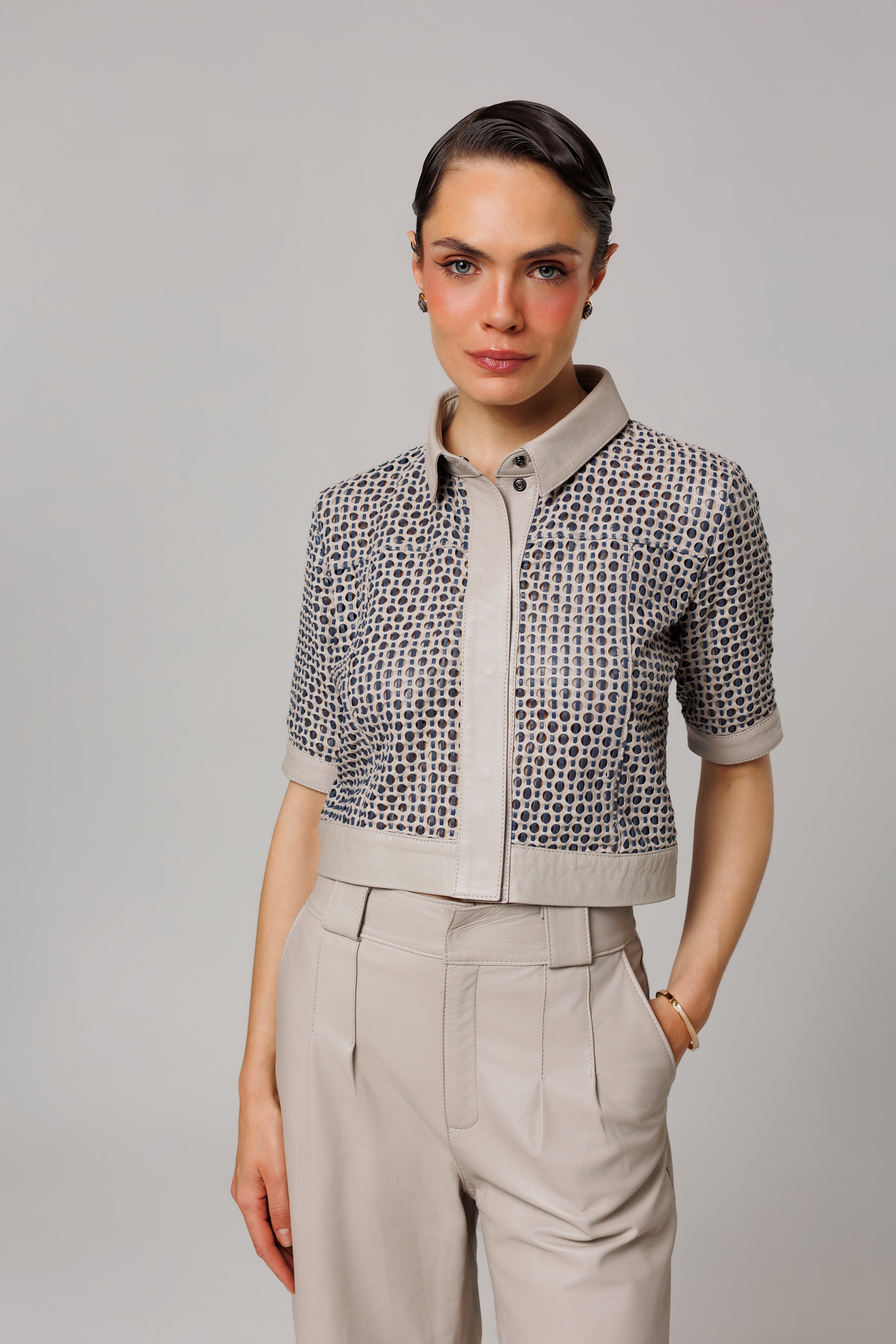 Camisa Laser Riviera Riviera Bardot