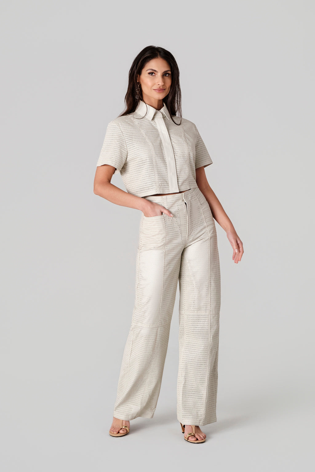 Camisa Cropped MYKONO