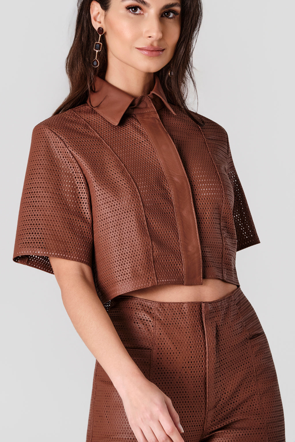 Camisa Cropped MYKONO