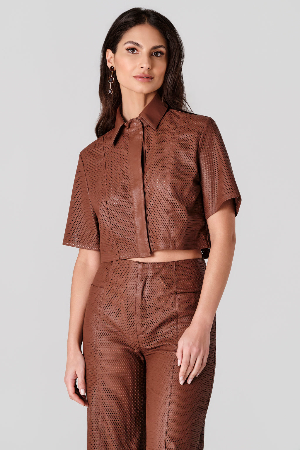 Camisa Cropped MYKONO