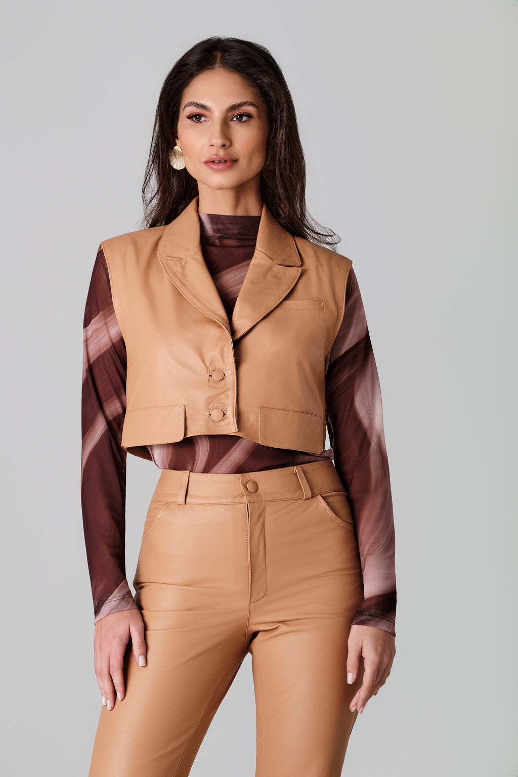 Colete Cropped Nazca