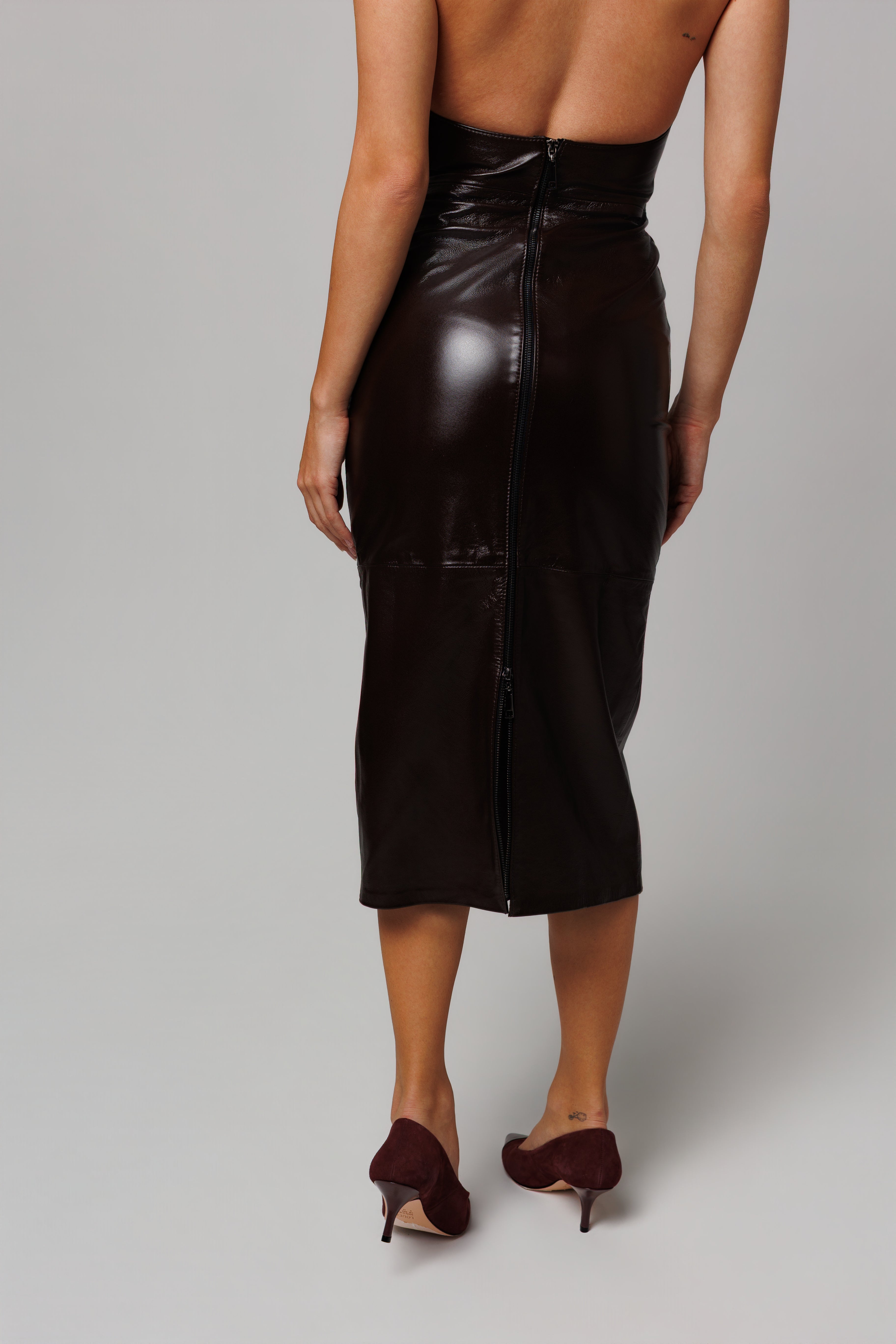 Vestido Halter Porquerolles Riviera Bardot