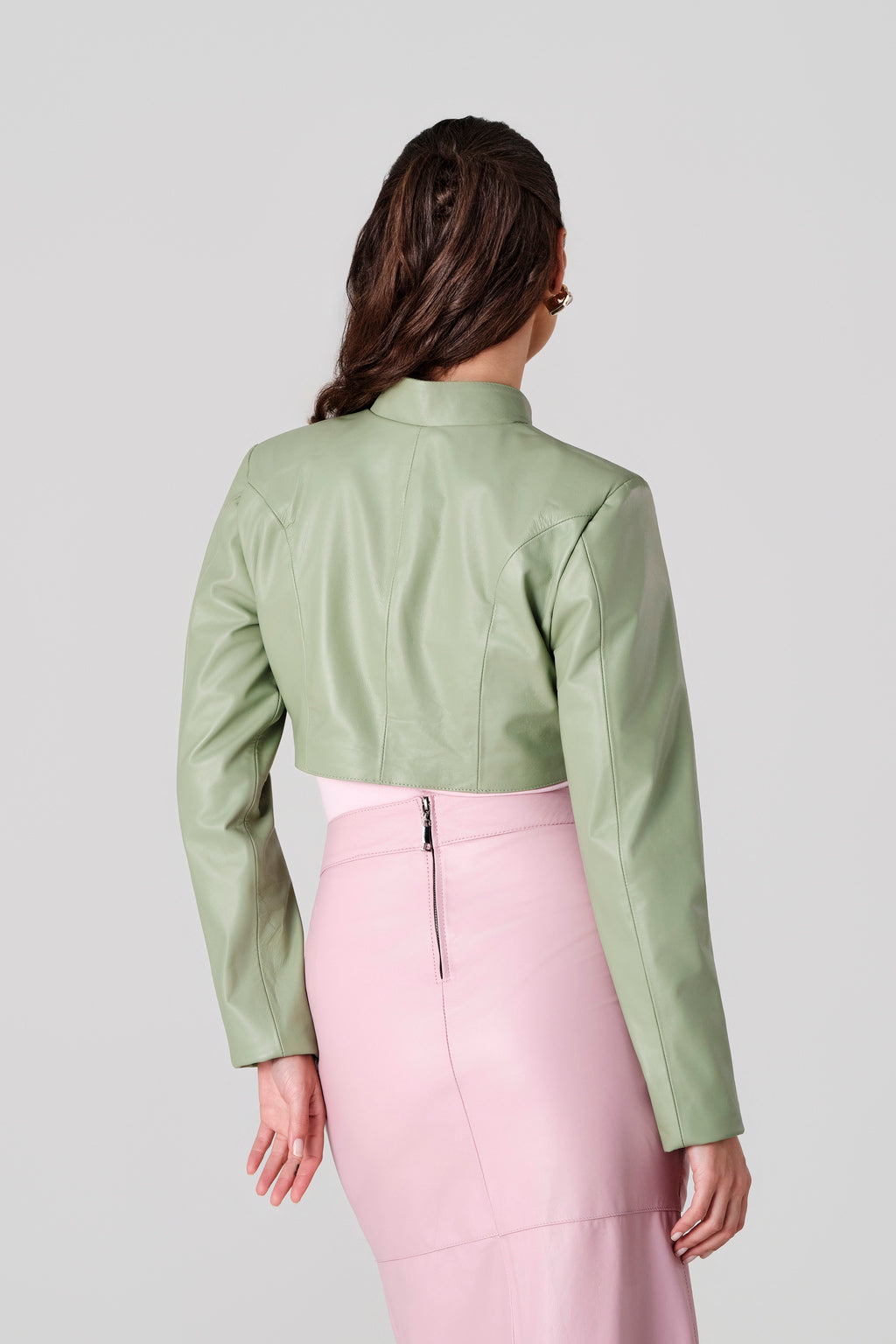 Saia Midi com Fenda na Frente Barolo