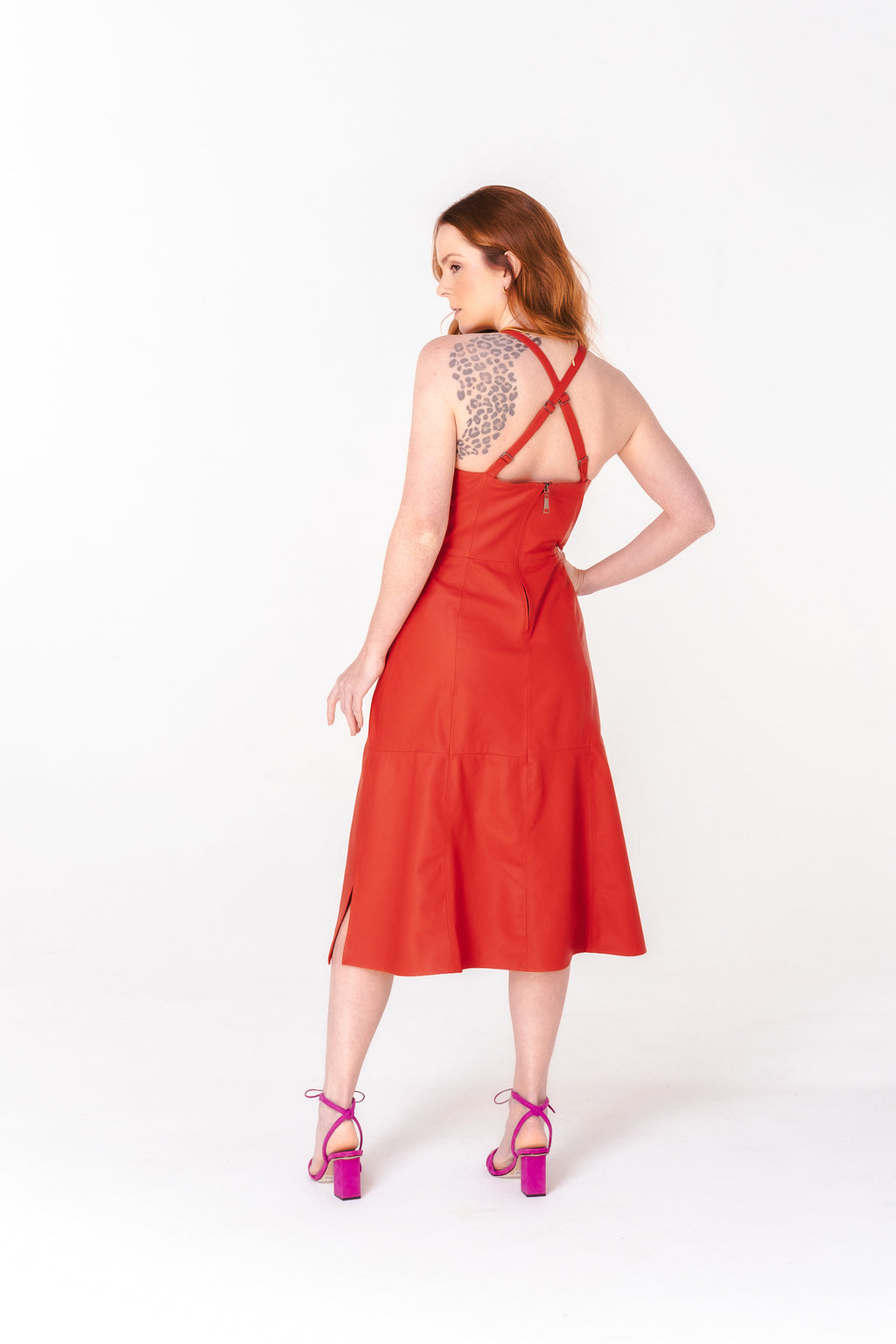 Vestido Alça Tulipa