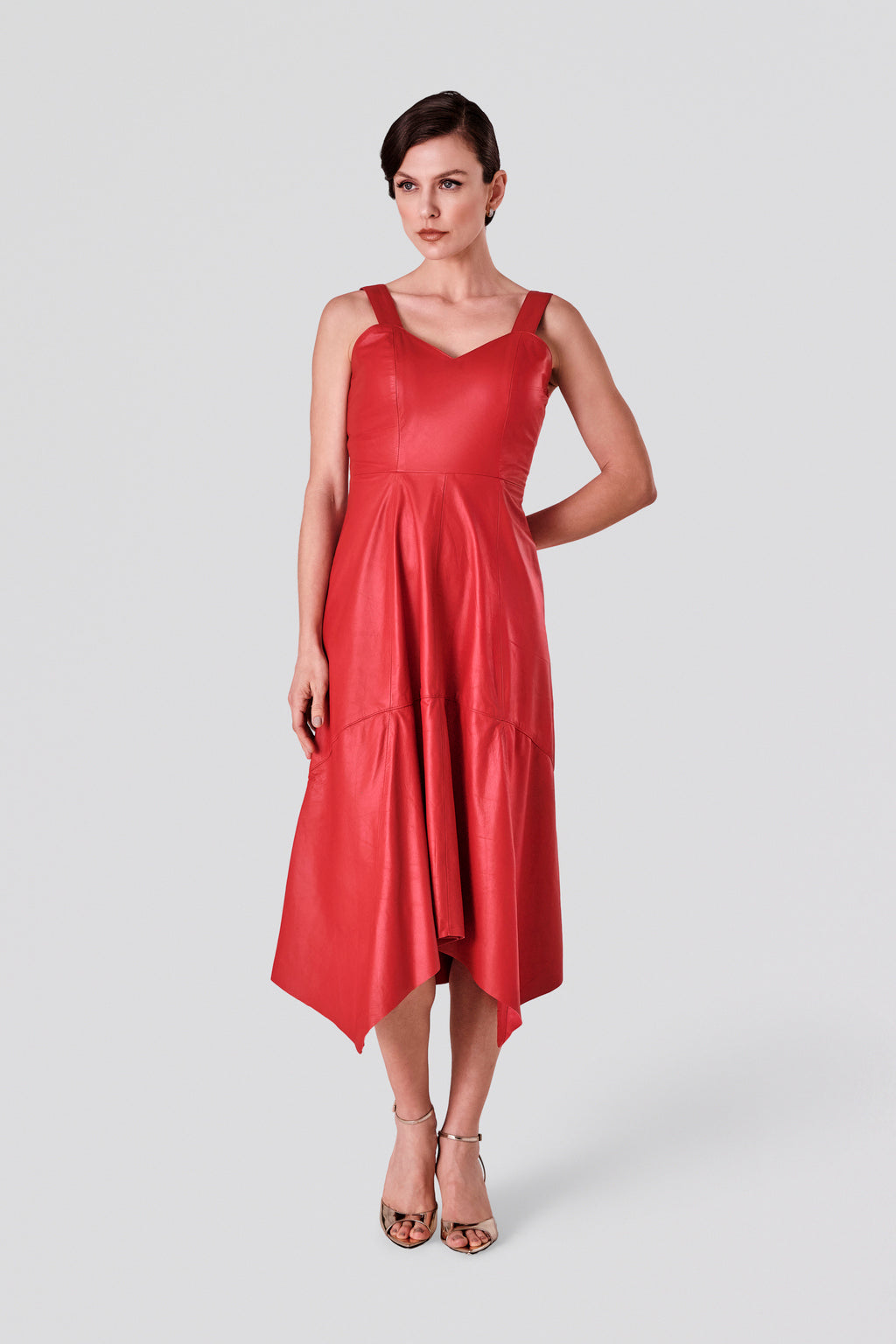 Vestido Pontas Jacarta