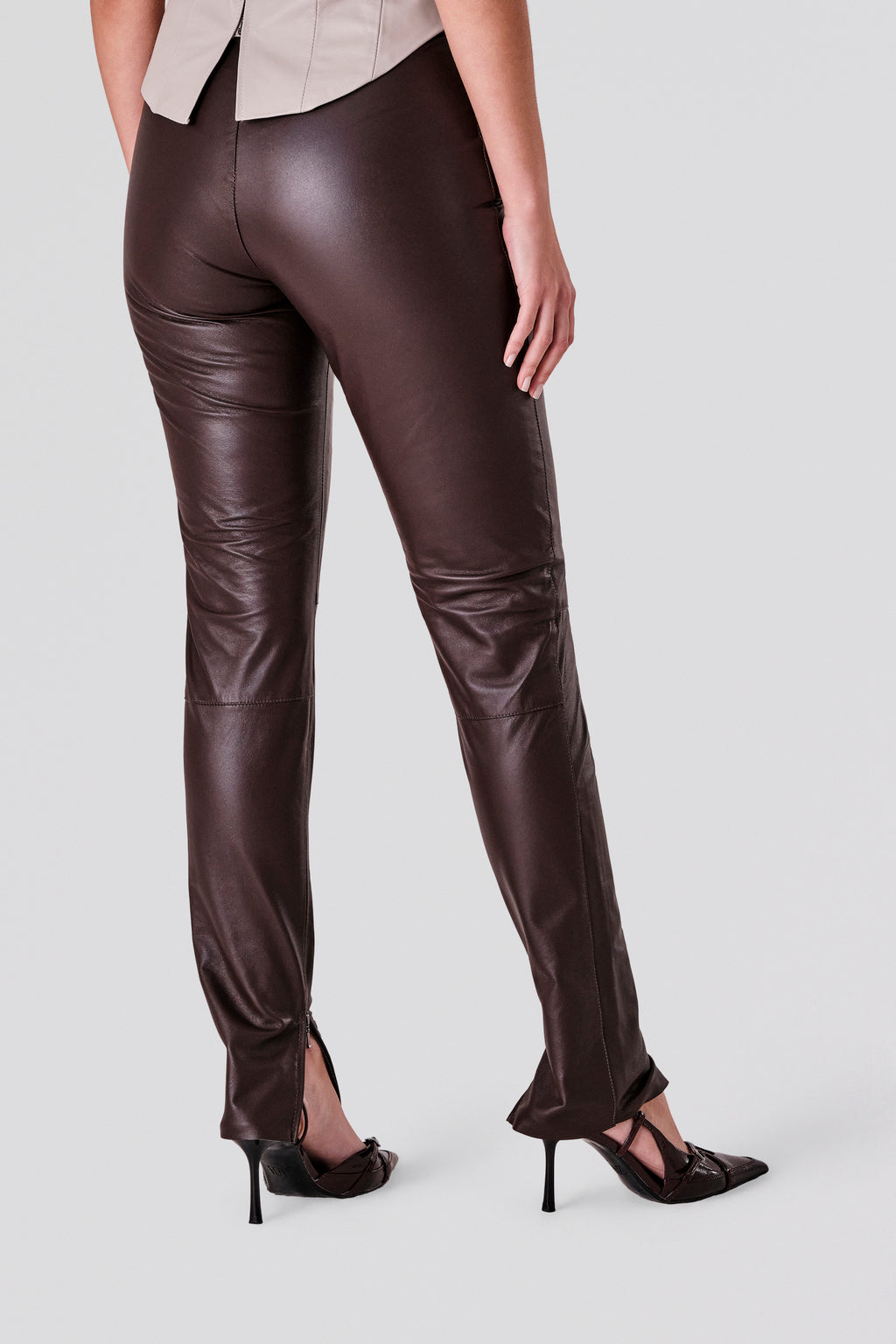 Calça Skinny Cós Alto