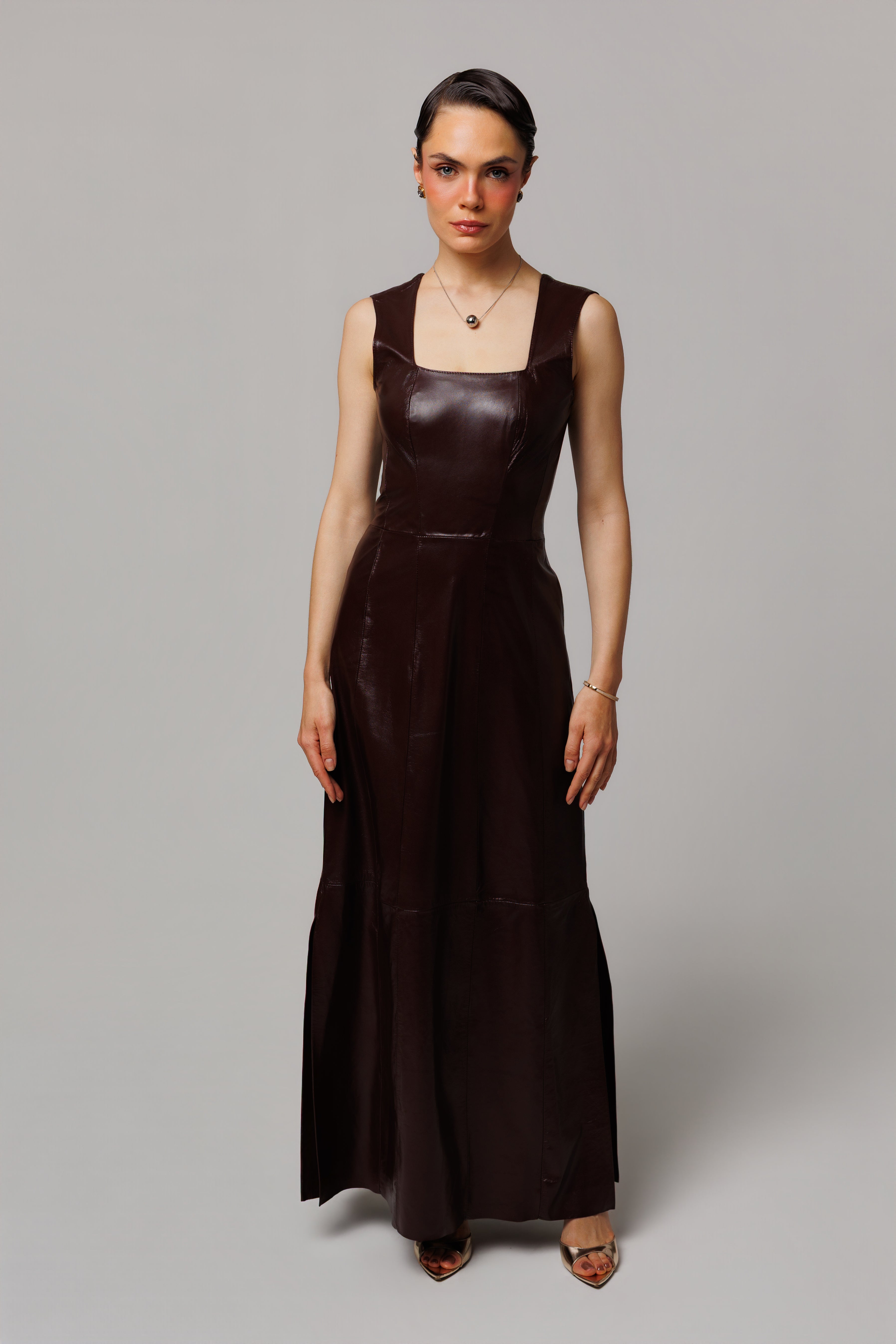 Vestido Longo Minuit Riviera Bardot