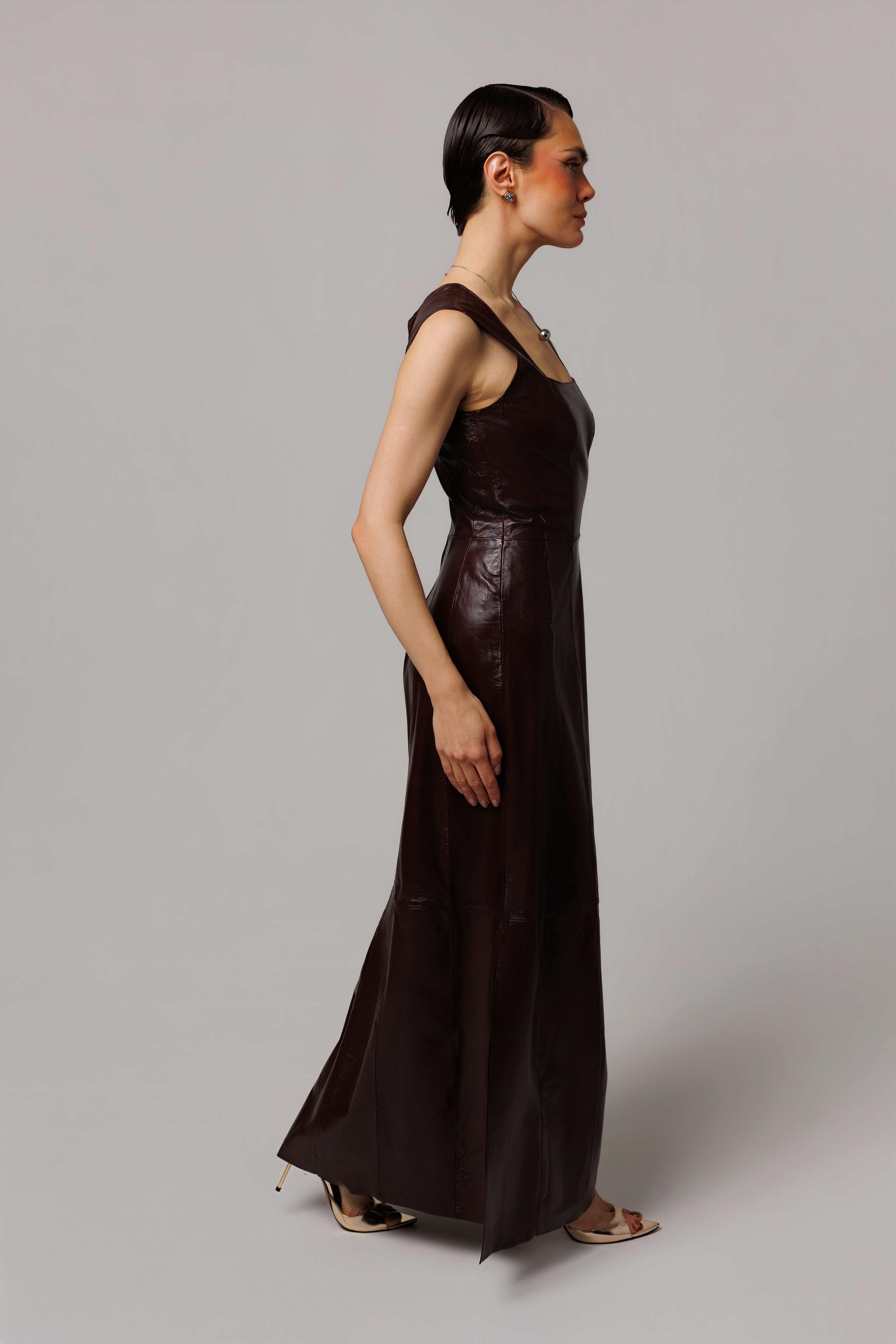 Vestido Longo Minuit Riviera Bardot