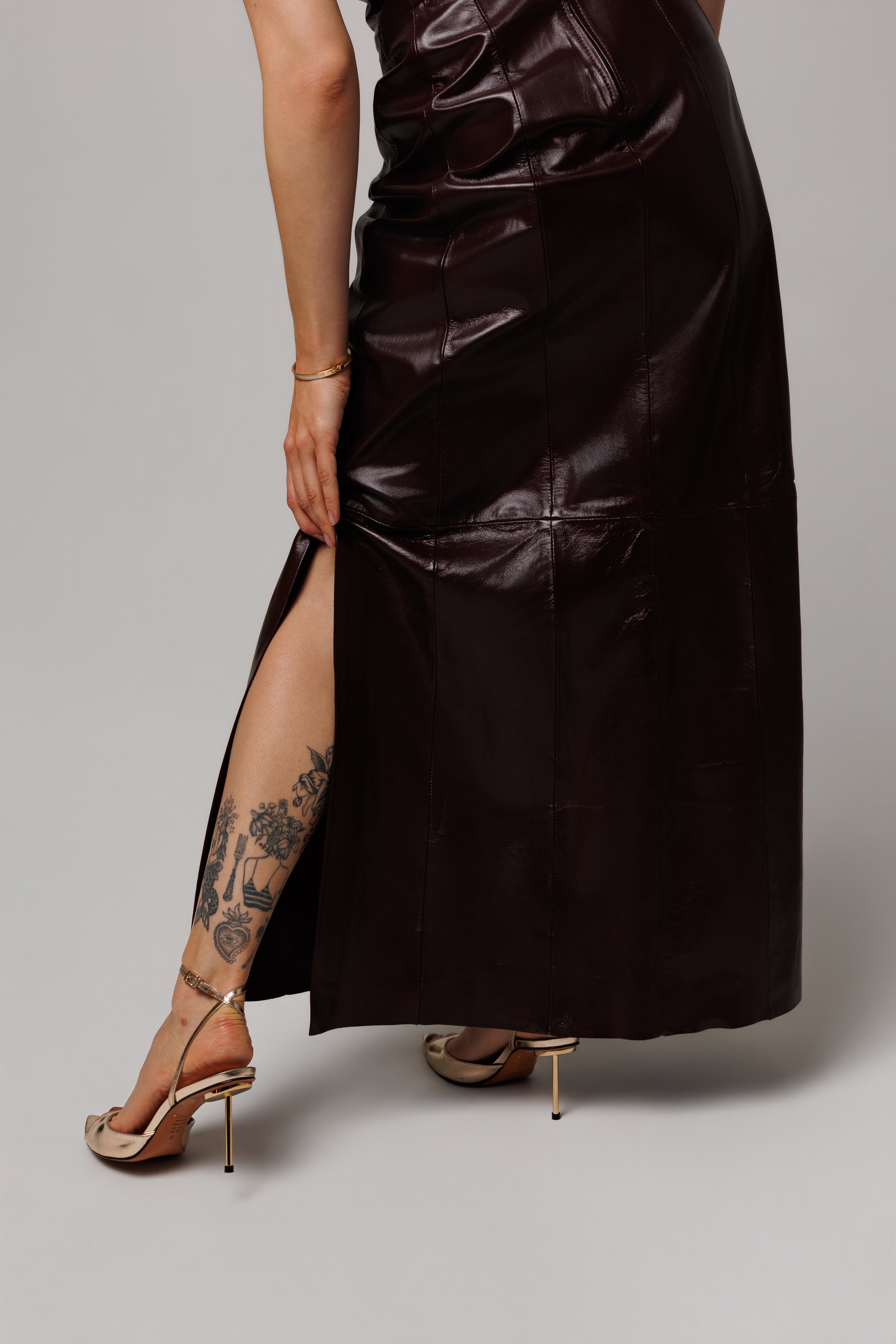 Vestido Longo Minuit Riviera Bardot