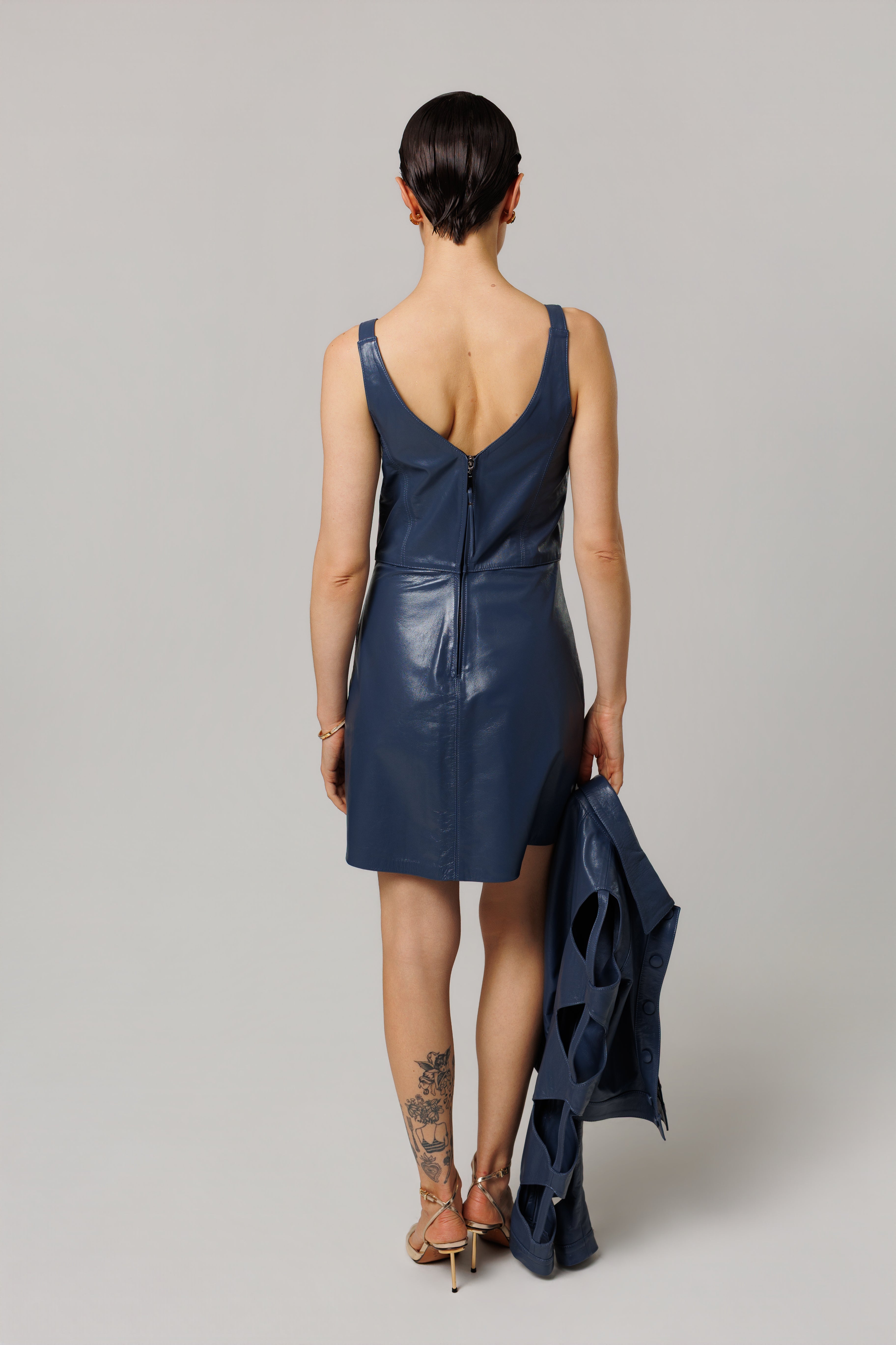 Vestido Mini Tourrettes Riviera Bardot
