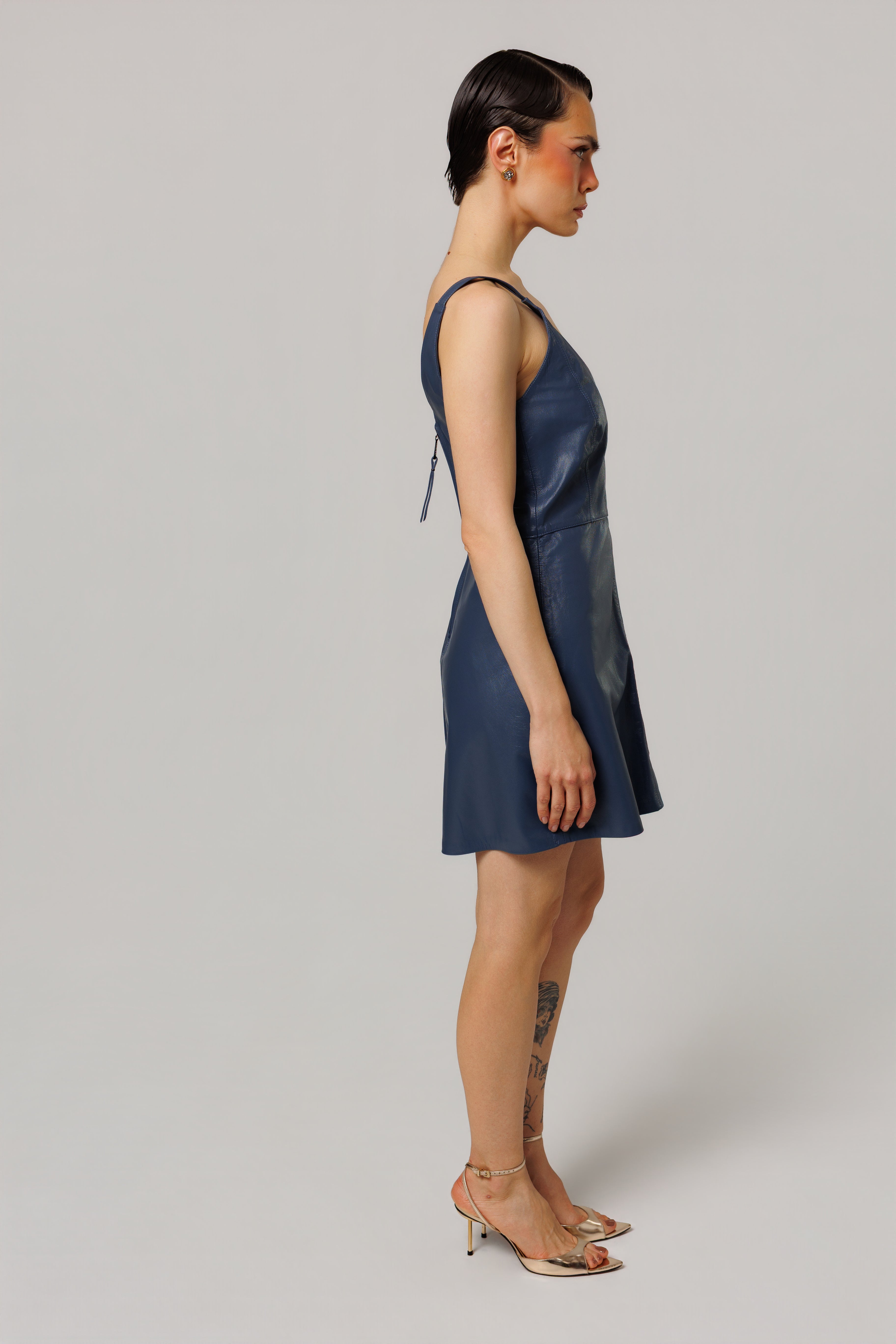 Vestido Mini Tourrettes Riviera Bardot