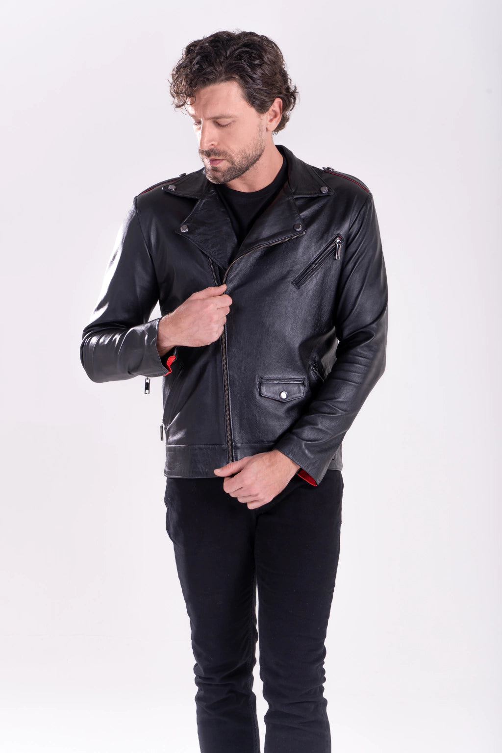 Jaqueta Biker Masculina Bathurst