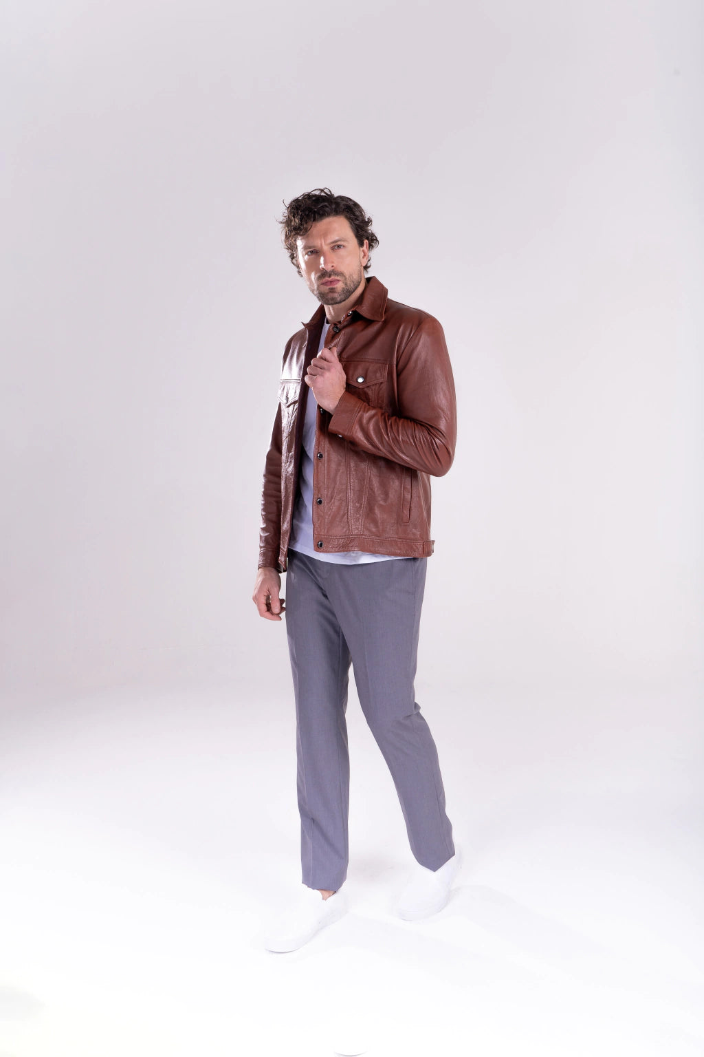 Jaqueta masculina Royce - Estilo Jeans