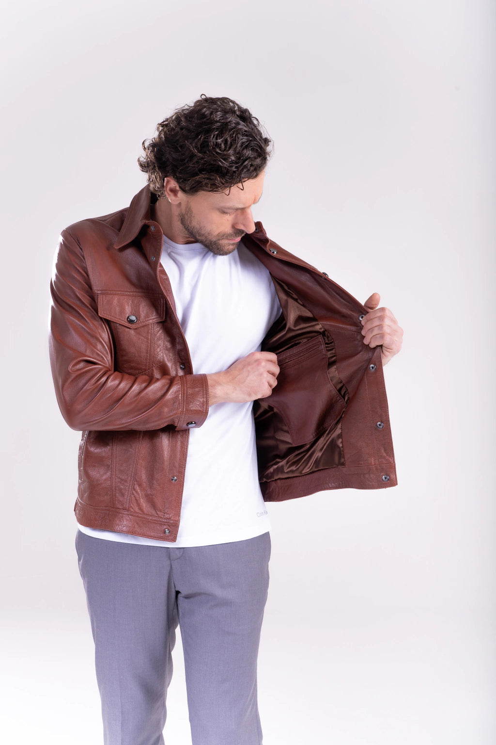 Jaqueta masculina Royce - Estilo Jeans