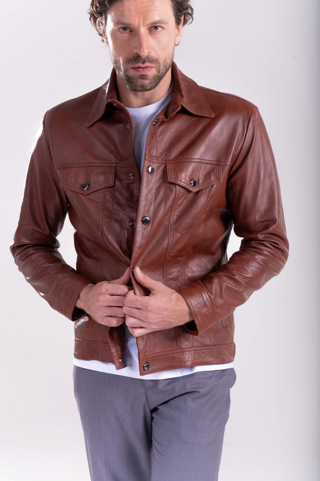 Jaqueta masculina Royce - Estilo Jeans