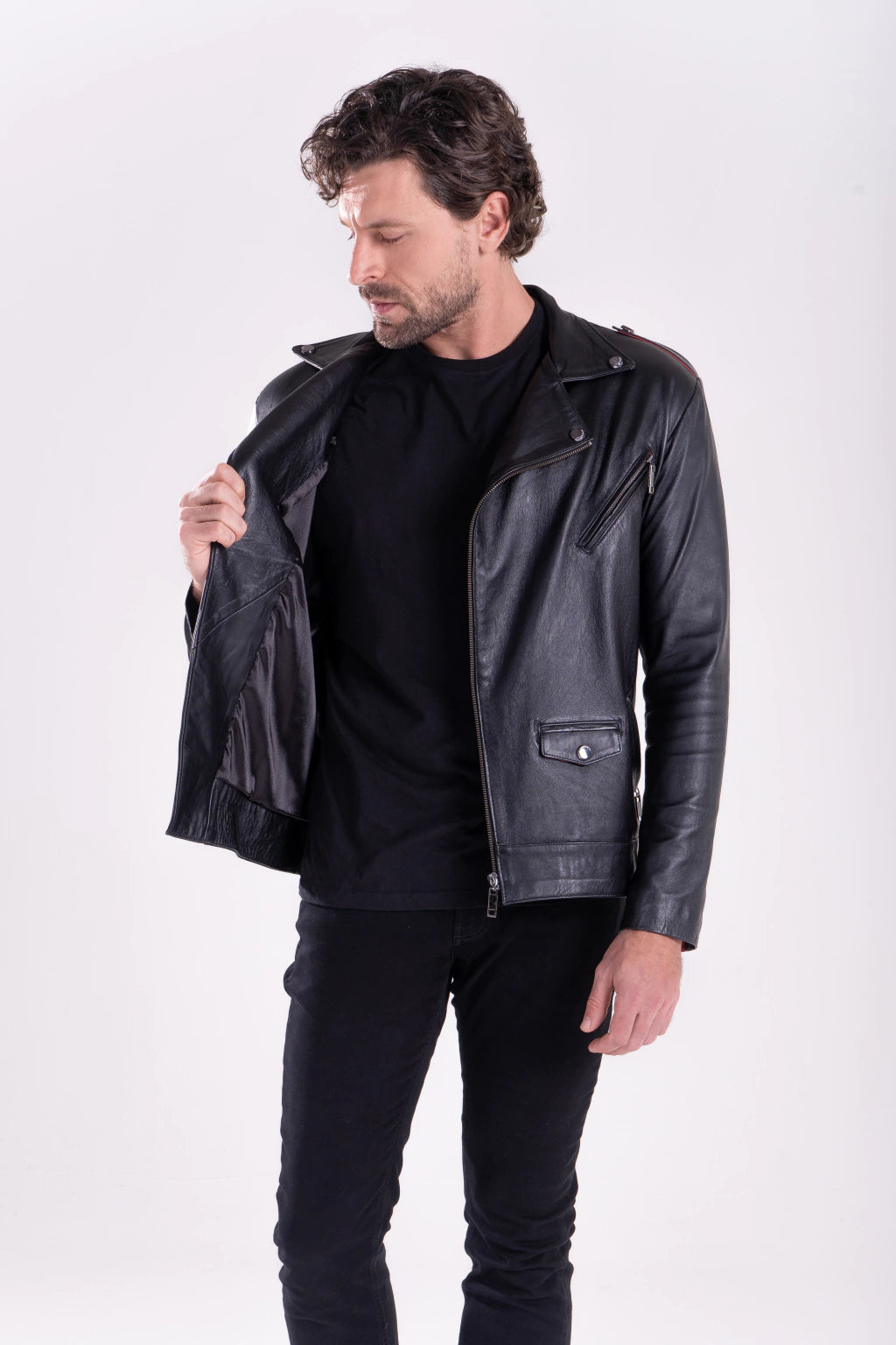 Jaqueta Biker Masculina Bathurst