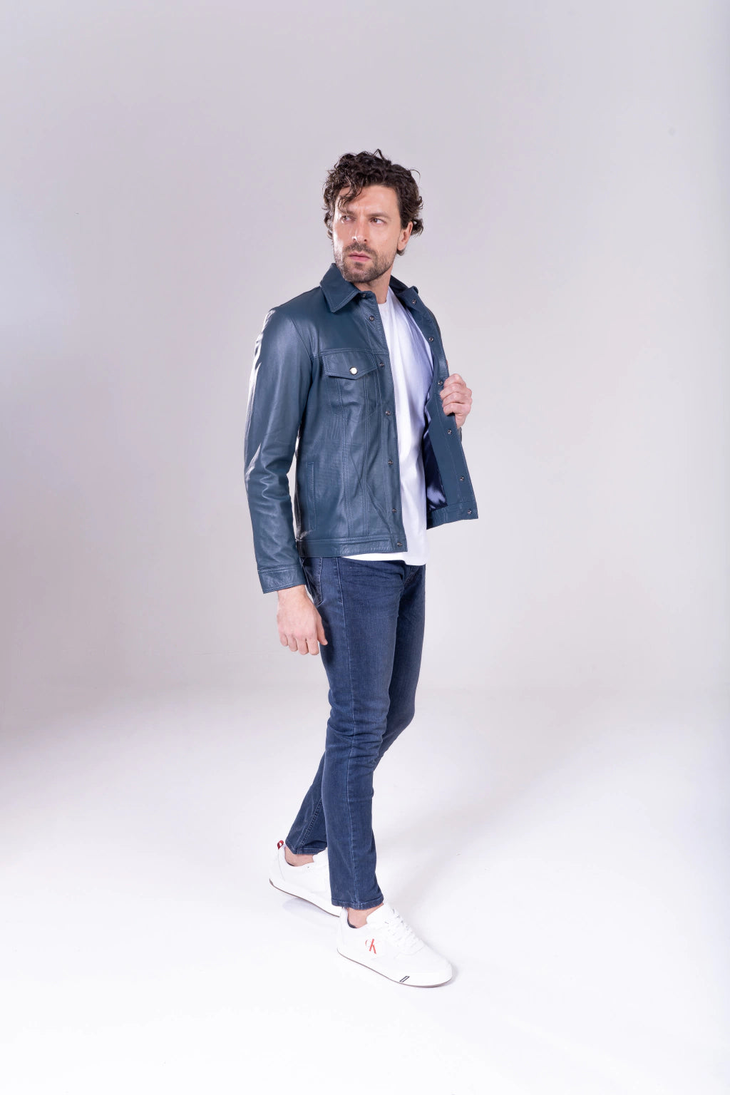 Jaqueta masculina Royce - Estilo Jeans