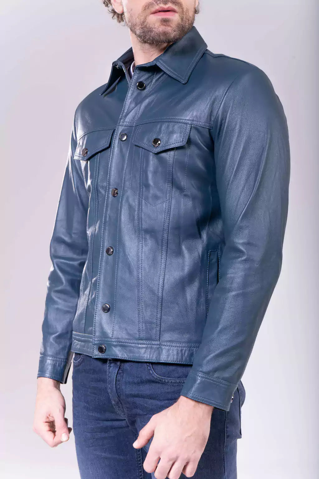 Jaqueta masculina Royce - Estilo Jeans