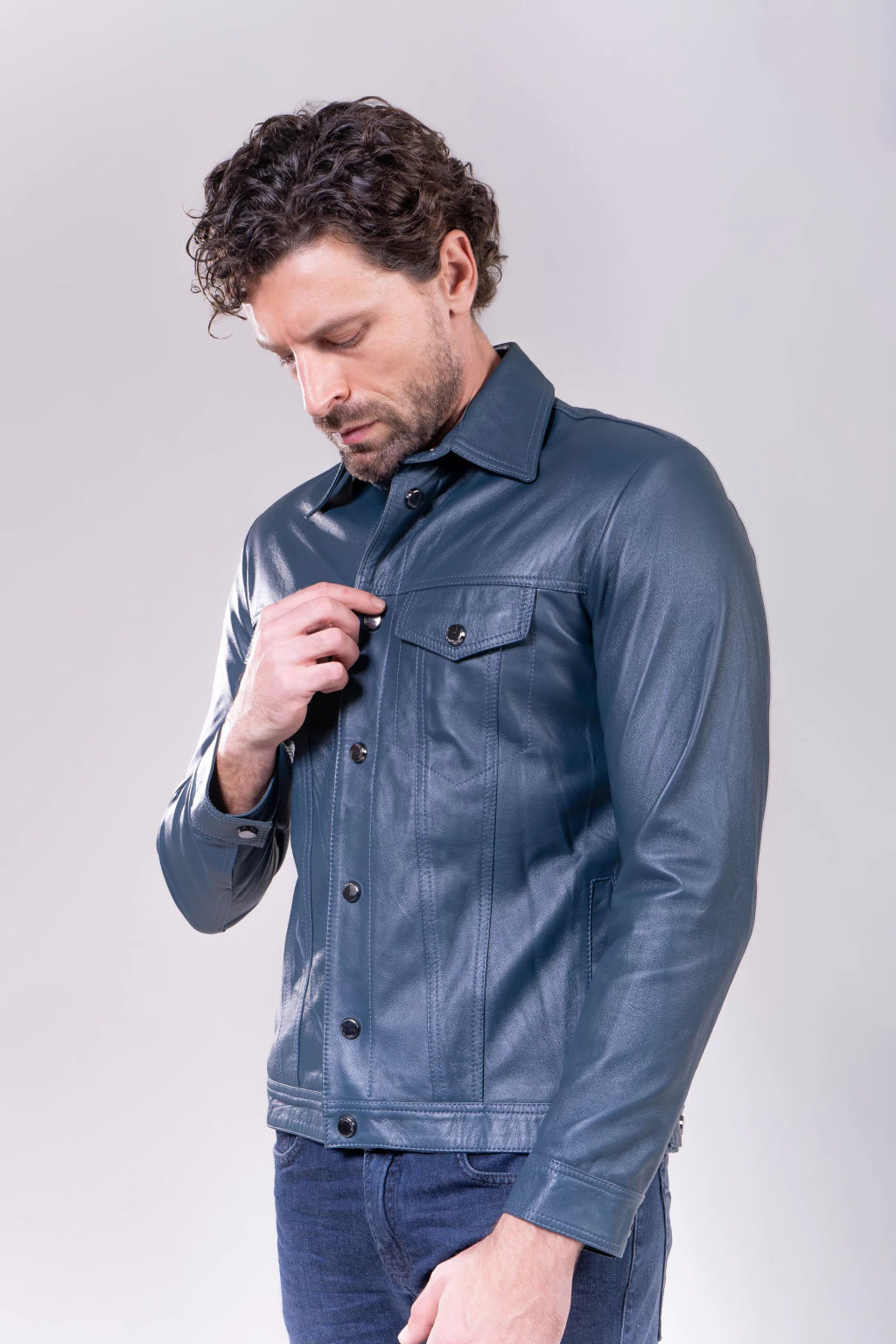 Jaqueta masculina Royce - Estilo Jeans