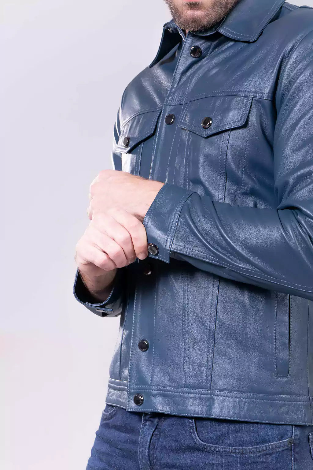 Jaqueta masculina Royce - Estilo Jeans