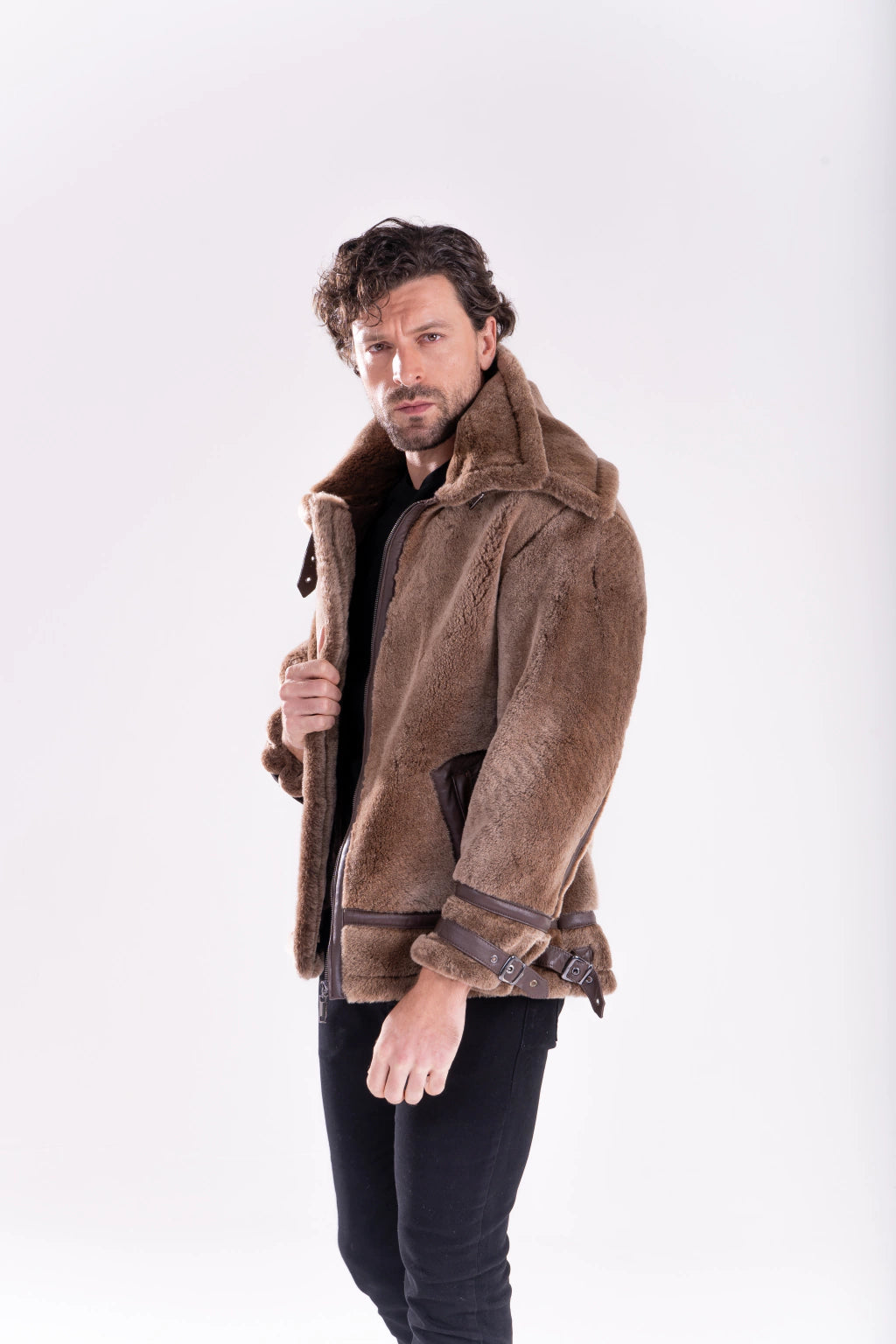 Gamulã térmica Aston em pele de ovelha Estocolmo