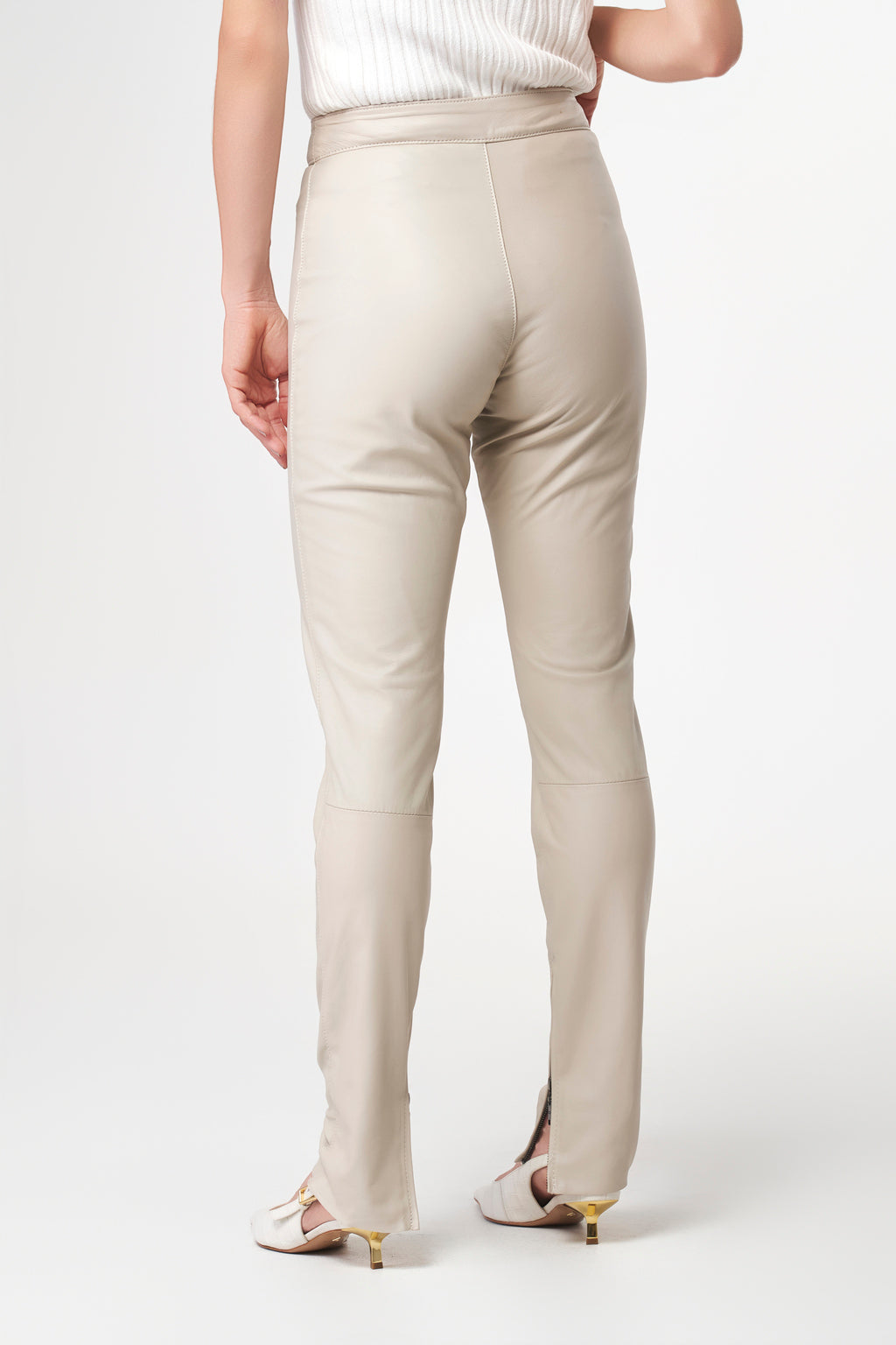 Calça Skinny Cós Alto