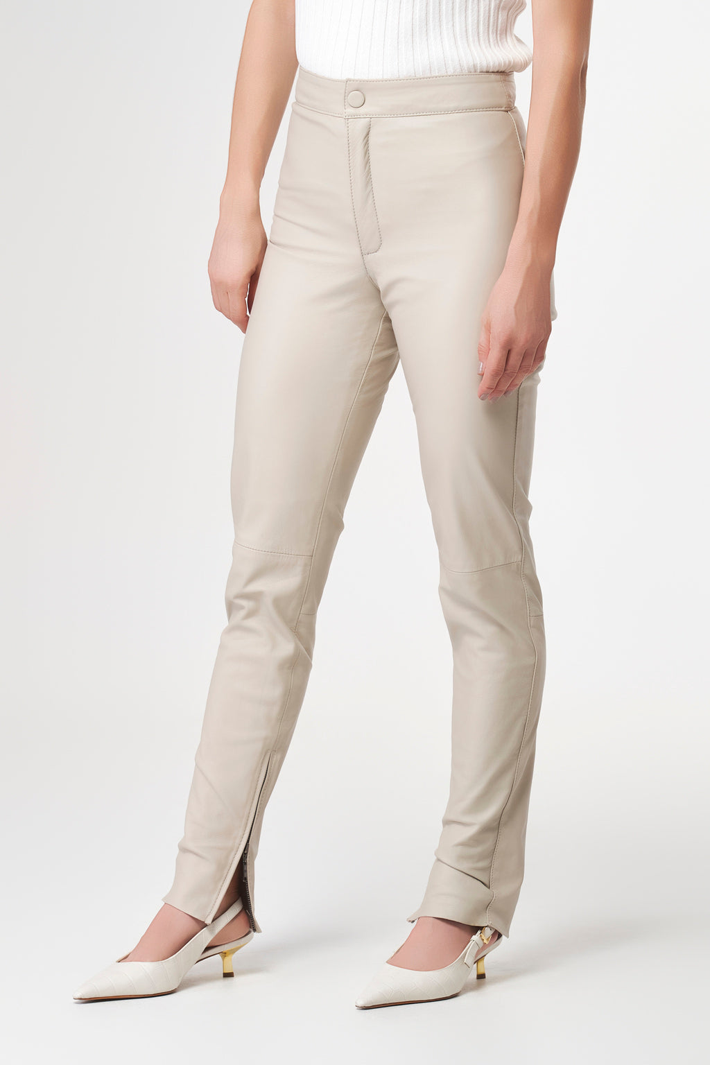 Calça Skinny Cós Alto