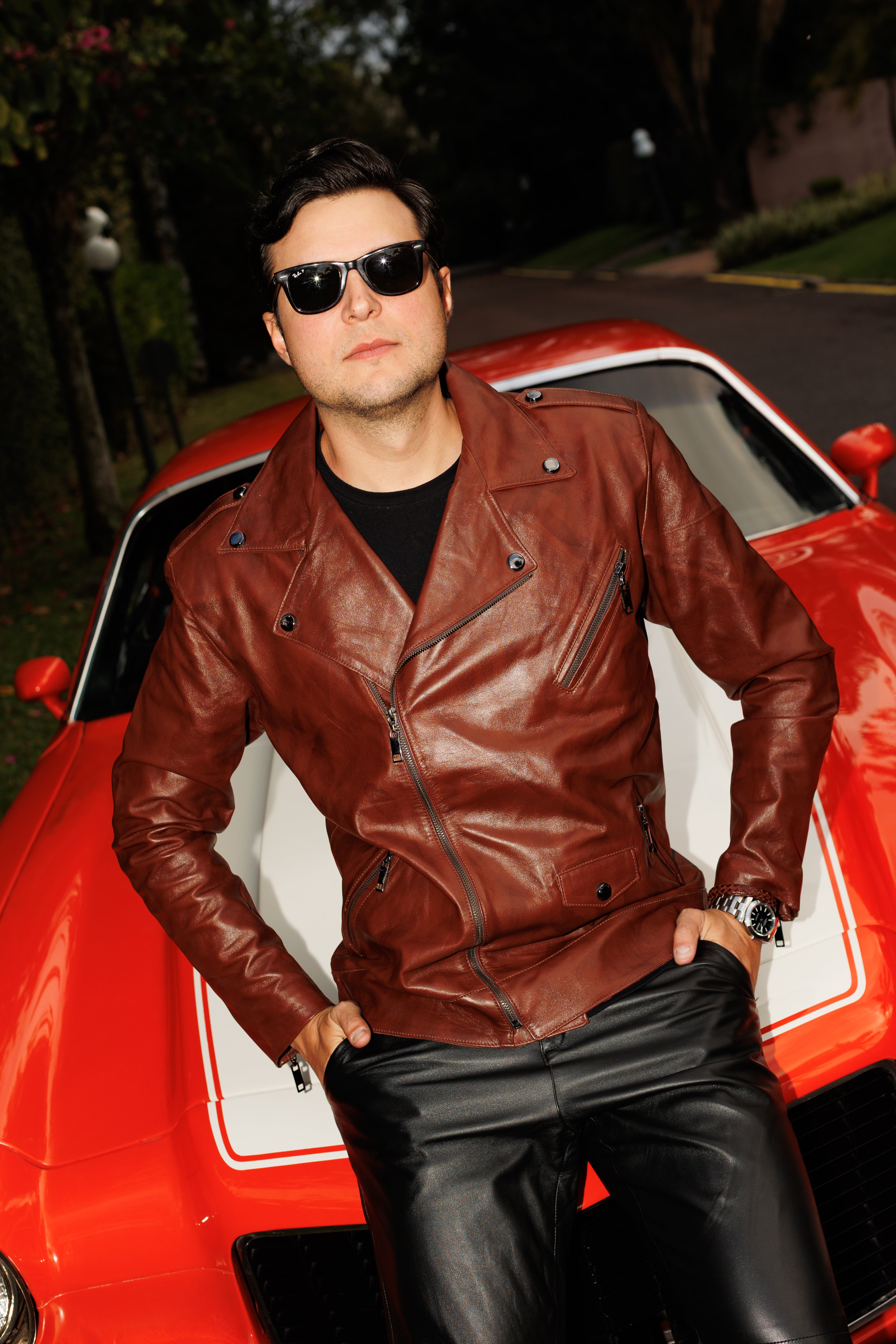 Jaqueta Biker Masculina Bathurst