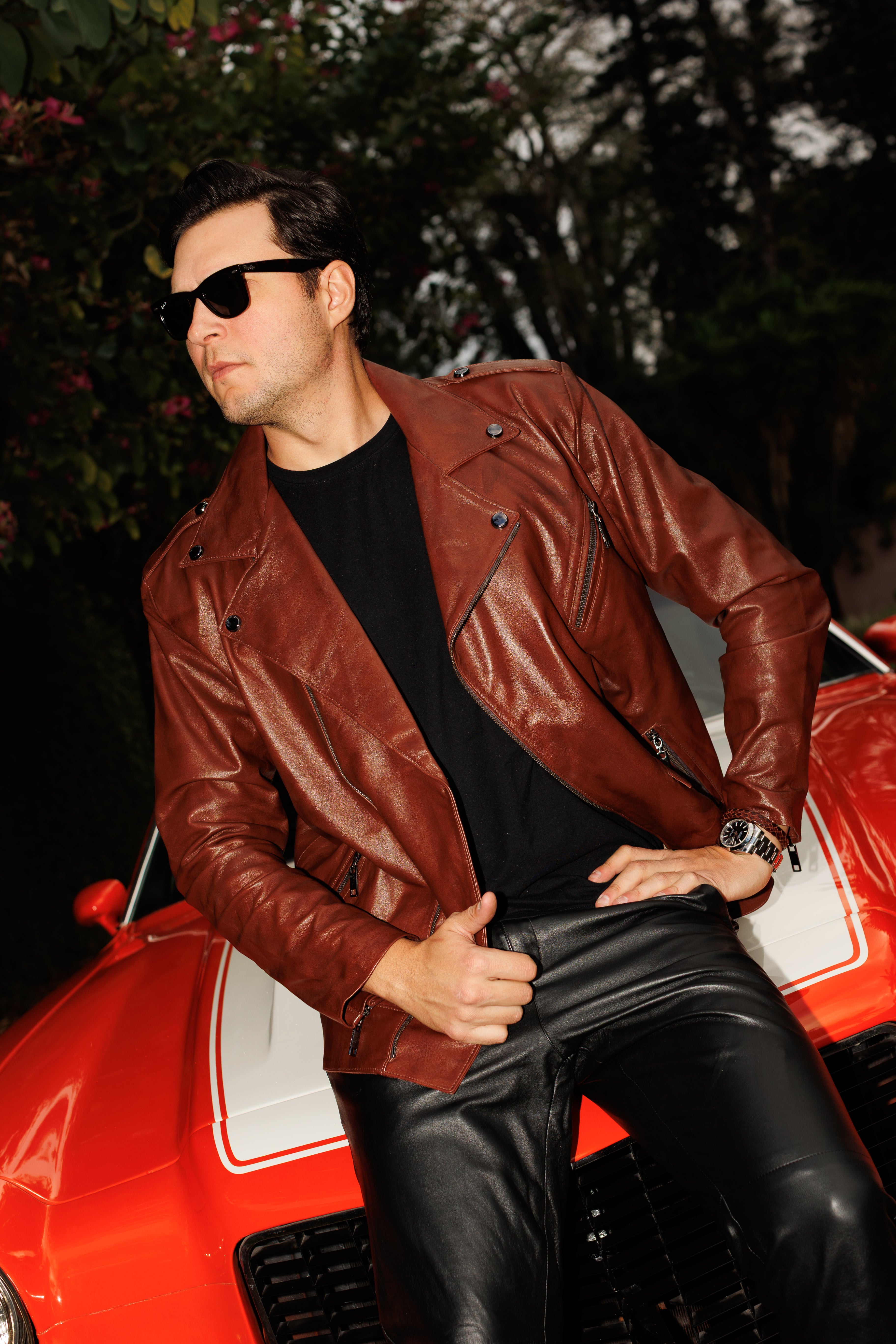 Jaqueta Biker Masculina Bathurst