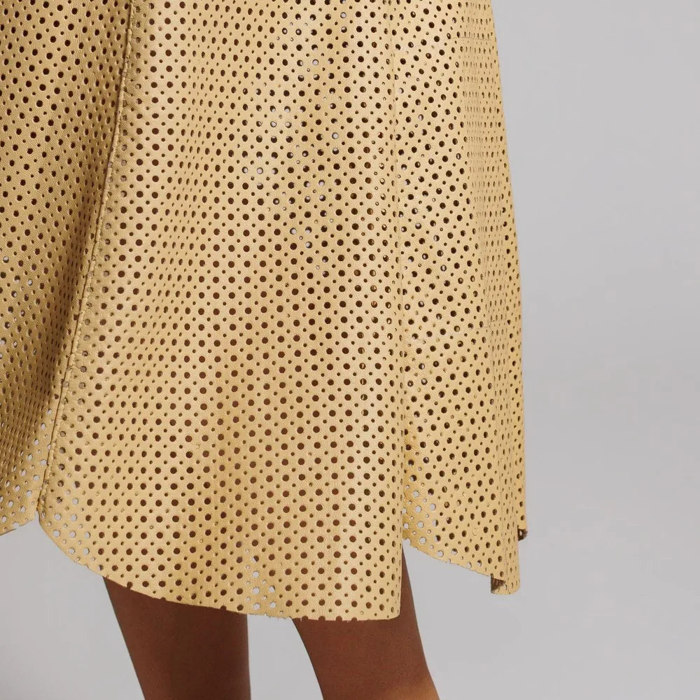 Detalhe do couro com Laser Soleil